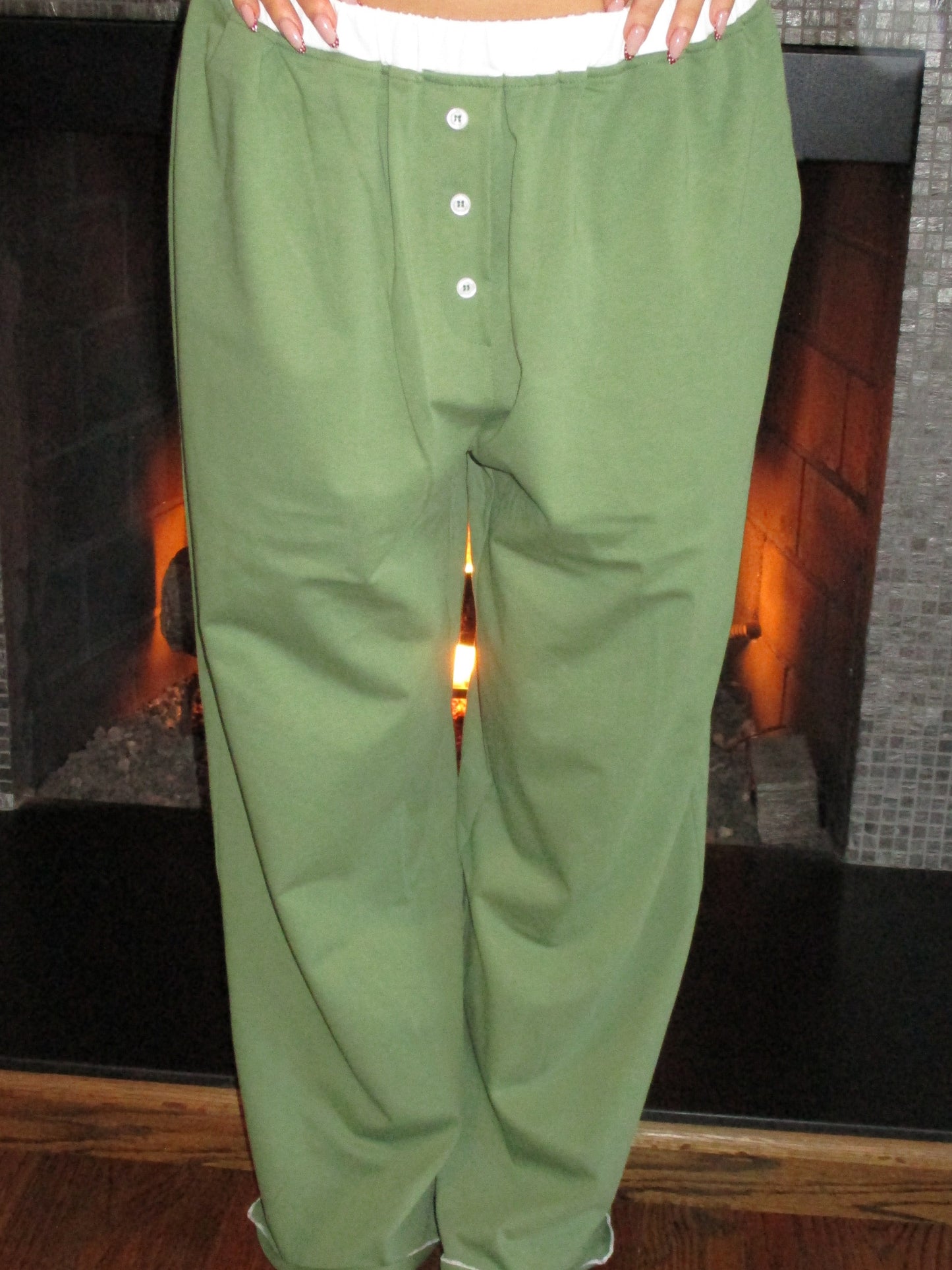 The Fireside Set in Evergreen